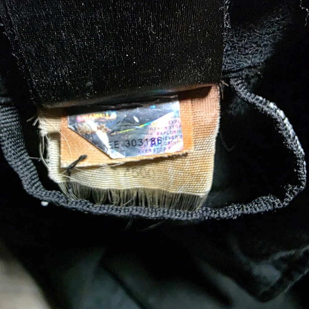 The North Face Apex‎ Softshell Jacket Mens L Black Full Zip Fleece Lined Outdoor